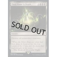 (サージFOIL)彼らの名は死を意味する/Their Name Is Death《英語》【40K】