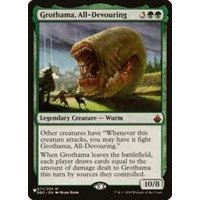 全てを喰らうグロサーマ/Grothama, All-Devouring《英語》【Reprint Cards(The List)】