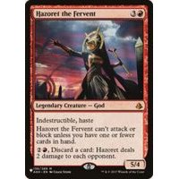 [EX+]熱烈の神ハゾレト/Hazoret the Fervent《英語》【Reprint Cards(The List)】