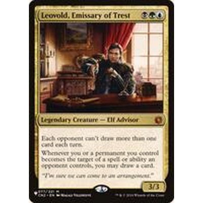 [EX+]トレストの使者、レオヴォルド/Leovold, Emissary of Trest《英語》【Reprint Cards(The List)】