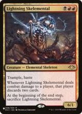稲妻の骨精霊/Lightning Skelemental《英語》【Reprint Cards(The List)】