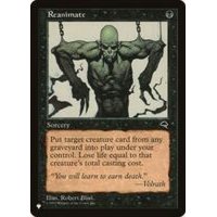 [EX+]再活性/Reanimate《英語》【Reprint Cards(The List)】