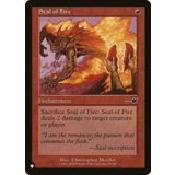 [EX+]炎の印章/Seal of Fire《英語》【Reprint Cards(The List)】