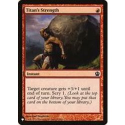 画像1: [EX+]タイタンの力/Titan's Strength《英語》【Reprint Cards(The List)】