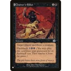 画像1: チェイナーの布告/Chainer's Edict《英語》【Reprint Cards(The List)】