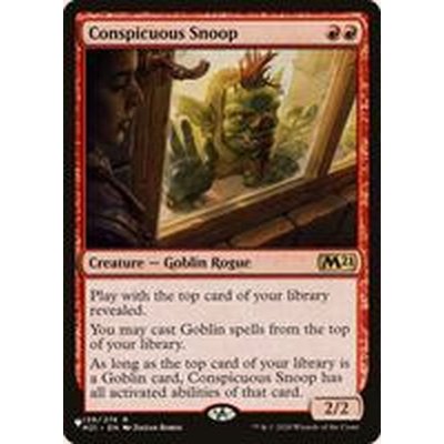 [EX+]人目を引く詮索者/Conspicuous Snoop《英語》【Reprint Cards(The List)】