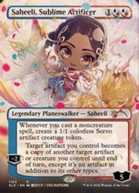 [EX+](FOIL)(1143)崇高な工匠、サヒーリ/Saheeli, Sublime Artificer《英語》【SLD】