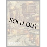 スリーブ『神河：輝ける世界「浮世絵」土地 《山》 (B) 』80枚入り《-》【スリーブ】