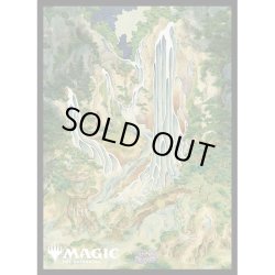 画像1: スリーブ『神河：輝ける世界「浮世絵」土地 《島》 (A) 』80枚入り《-》【スリーブ】
