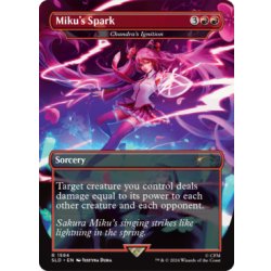 画像1: (FOIL)(1594)ミクの閃光/Miku's Spark　//　チャンドラの灯の目覚め/Chandra's Ignition《英語》【SLD】