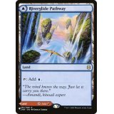 [EX+]河川滑りの小道/Riverglide Pathway《英語》【Reprint Cards(Secret Lair Commander)】