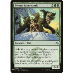 画像1: ティムールの剣歯虎/Temur Sabertooth《英語》【Reprint Cards(Secret Lair Commander)】