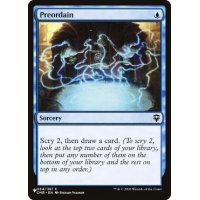 (CMR)定業/Preordain《英語》【Reprint Cards(Secret Lair Commander)】