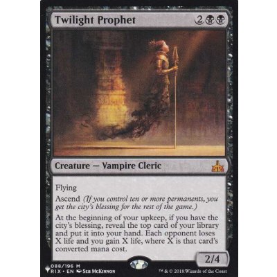 黄昏の預言者/Twilight Prophet《英語》【Reprint Cards(The List)】
