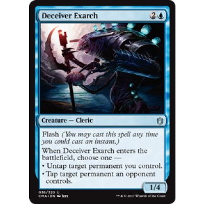 詐欺師の総督/Deceiver Exarch《英語》【Commander Anthology】