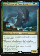 [EX+]円渦海峡の暴君、アシー/Aesi, Tyrant of Gyre Strait《英語》【Reprint Cards(The List)】