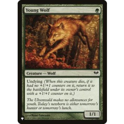 [EX+]若き狼/Young Wolf《英語》【Reprint Cards(The List)】