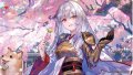 プレイマット『放浪皇のお花見（放浪皇）』《-》【プレイマット】