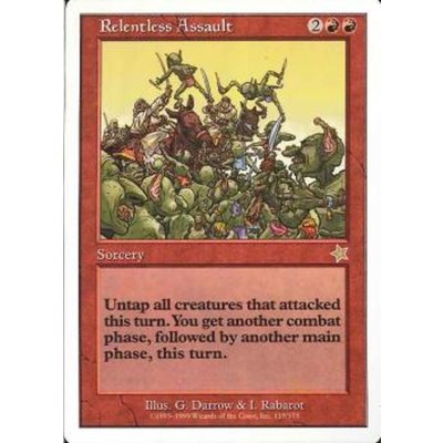 [EX]連続突撃/Relentless Assault《英語》【S99】