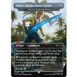 画像1: [EX+](1867)ティーダのフラタニティ/Tidus's Brotherhood Sword　//　真理と正義の剣/Sword of Truth and Justice《英語》【SLD】