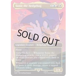 画像1: [EX+](FOIL)(2087)Sonic the Hedgehog《英語》【SLD】