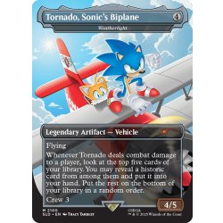 画像1: (2100)Tornado, Sonic's Biplane　//　ウェザーライト/Weatherlight《英語》【SLD】