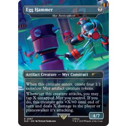 画像1: (FOIL)(2097)Egg Hammer　//　マイアの戦闘球/Myr Battlesphere《英語》【SLD】