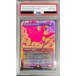画像1: 〔PSA10鑑定済〕(ネオンピンクFOIL)旅するチョコボ/Traveling Chocobo《英語》【FIN】