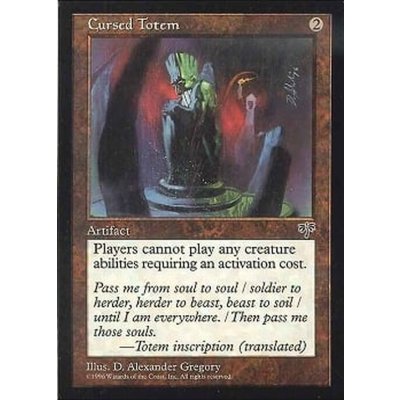 [EX+]呪われたトーテム像/Cursed Totem《英語》【MIR】