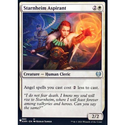 シュタルンハイムの野心家/Starnheim Aspirant《英語》【Reprint Cards(The List)】