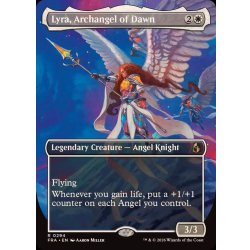 画像1: (FOIL)(フルアート)黎明の大天使、ライラ/Lyra, Archangel of Dawn《英語》【FRA】