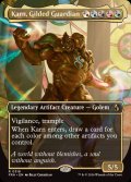 (フルアート)金色の守護者、カーン/Karn, Gilded Guardian《英語》【FRA】