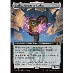 画像1: (FOIL)(フルアート)貪欲な写本、コーディ/Codie, Ravenous Codex《英語》【FRA】