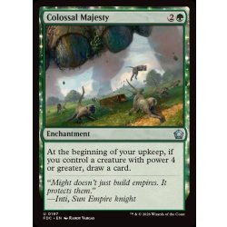 画像1: 巨大な威厳/Colossal Majesty《英語》【FDC】