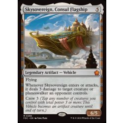 画像1: 領事の旗艦、スカイソブリン/Skysovereign, Consul Flagship《英語》【FDC】
