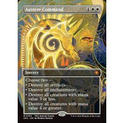 画像1: (FOIL)(フルアート)(0160)質素な命令/Austere Command《英語》【SPG】