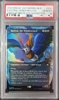 〔PSA10鑑定済〕(レイズドFOIL)風冠の者、ケストラル/Kastral, the Windcrested《英語》【BLB】