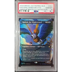 画像1: 〔PSA10鑑定済〕(レイズドFOIL)風冠の者、ケストラル/Kastral, the Windcrested《英語》【BLB】