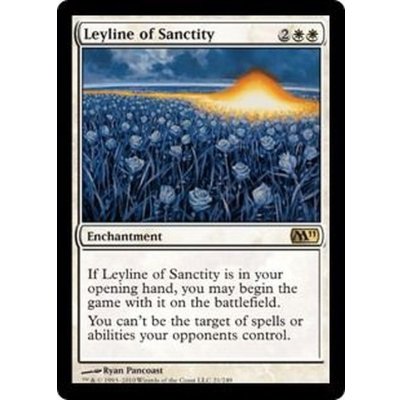 [EX+]神聖の力線/Leyline of Sanctity《英語》【M11】