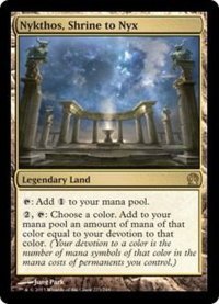 [EX]ニクスの祭殿、ニクソス/Nykthos, Shrine to Nyx《英語》【THS】