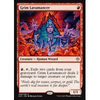 [EX+]渋面の溶岩使い/Grim Lavamancer《英語》【Archenemy: Nicol Bolas】