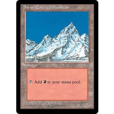 [EX+]冠雪の山/Snow-Covered Mountain《英語》【ICE】