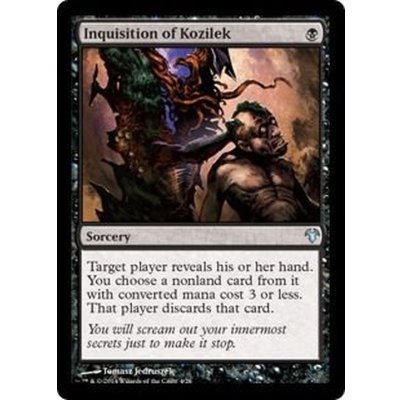 [EX+]コジレックの審問/Inquisition of Kozilek《英語》【Magic Modern Event Deck】