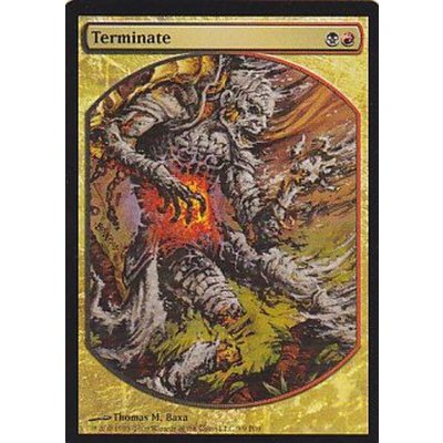 [EX+]終止/Terminate《英語》【Magic Player Rewards】