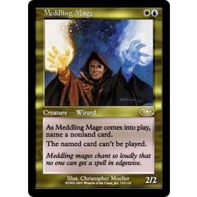 [EX+]翻弄する魔道士/Meddling Mage《日本語》【PLS】