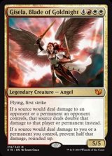 [EX+]黄金夜の刃、ギセラ/Gisela, Blade of Goldnight《英語》【Commander 2015】
