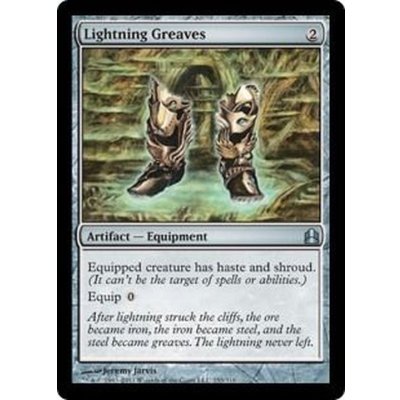 [EX+]稲妻のすね当て/Lightning Greaves《英語》【Commander】