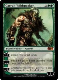 [EX]野生語りのガラク/Garruk Wildspeaker《英語》【M10】
