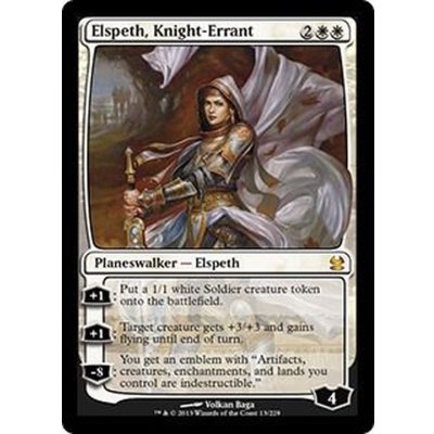 [EX+]遍歴の騎士、エルズペス/Elspeth, Knight-Errant《英語》【MMA】