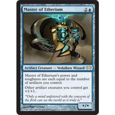 [EX+]エーテリウムの達人/Master of Etherium《英語》【Planechase】